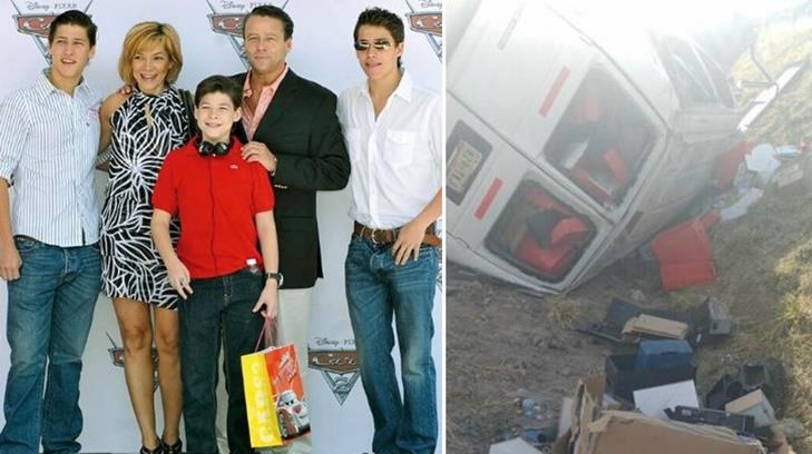 Hijos de Alfredo Adame están fuera de peligro luego del accidente que sufrieron