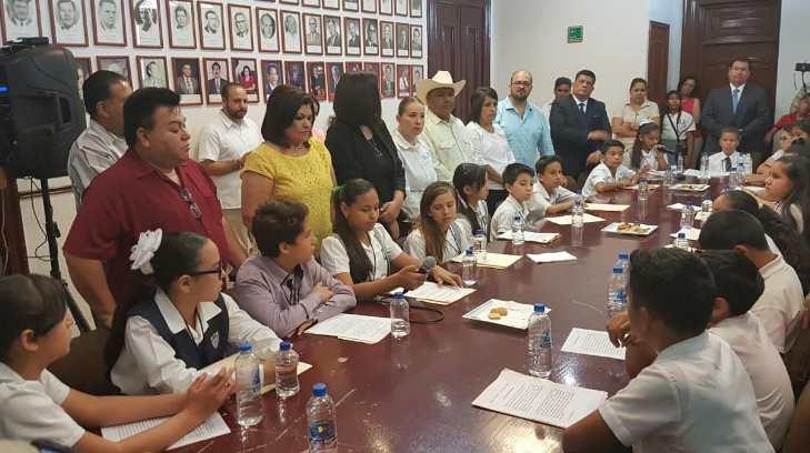 Cabildo infantil señala fallas a la actual administración en Guaymas