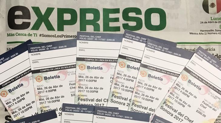EXPRESO te invita GRATIS al Festival del Chef Sonora 2017