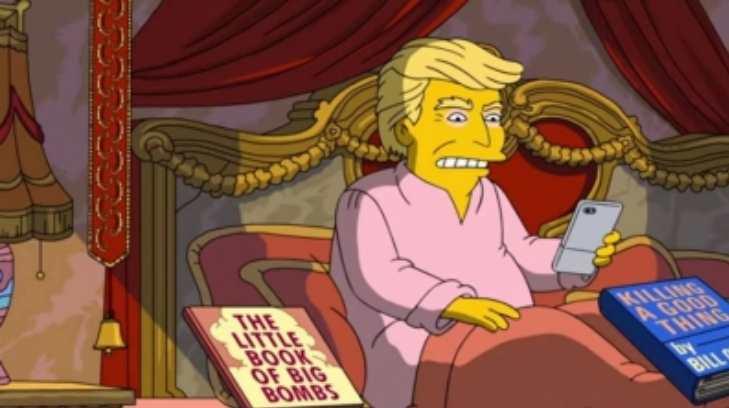 Los Simpson se inspiran en los 100 primeros días del gobierno de Trump