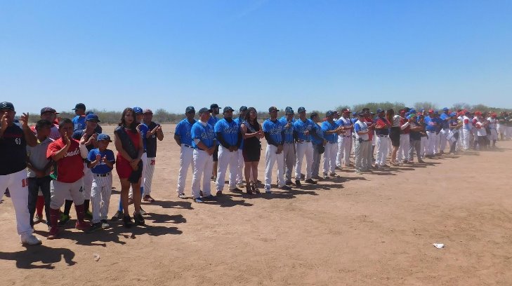 Arranca la Liga de Beisbol Ejidal de Hermosillo