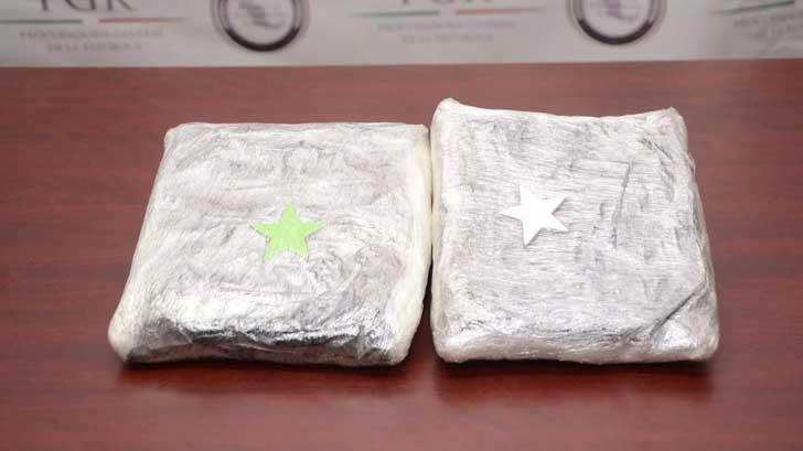 Decomisan 1.5 kilos de heroína en Navojoa