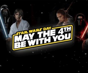 Que la fuerza te acompañe porque ¡es día de Star Wars!