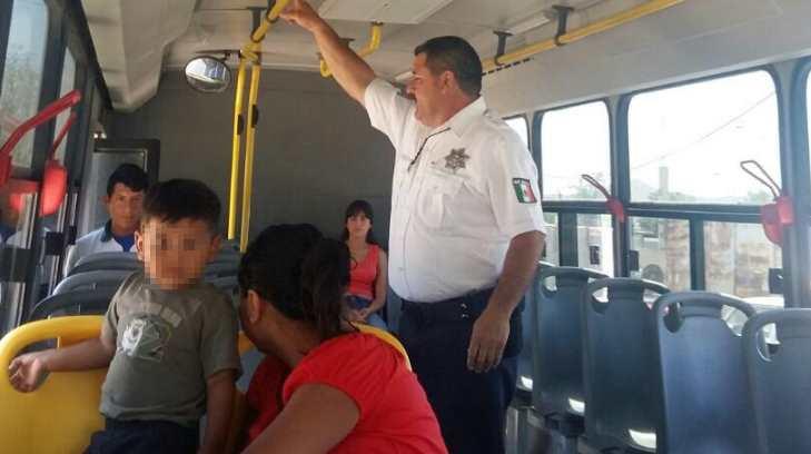 ‘Policía a bordo’ del transporte público regresa a Hermosillo