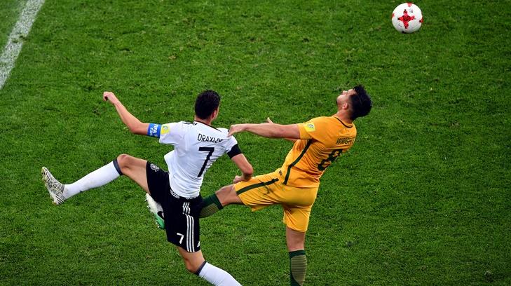Alemania derrota 3-2 a Australia en la Copa Confederaciones