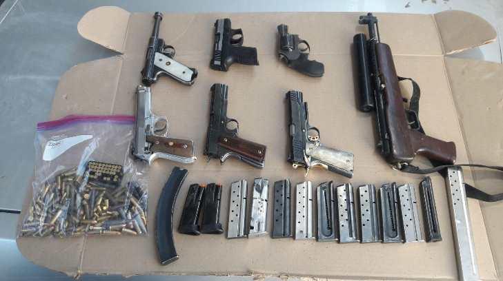 Prisión para 3 personas detenidas con armamento en Caborca