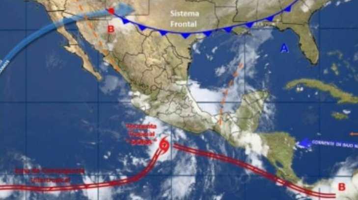 Depresión tropical se intensifica a tormenta en las costas de Guerrero