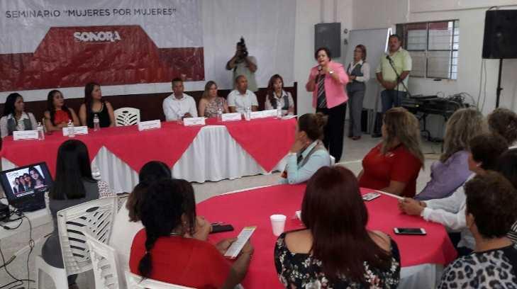 Mujeres de Guaymas y Empalme reciben orientación en defensa legal