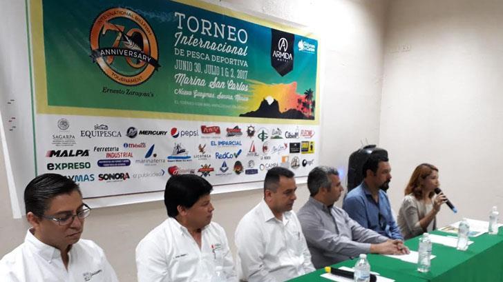 Presentan torneo internacional pesca deportiva en Guaymas
