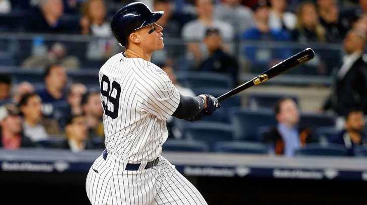 Aaron Judge empata marca de cuadrangulares de los Yankees