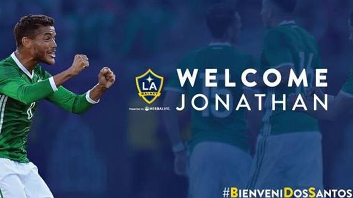 Oficializan llegada de Jonathan dos Santos al Galaxy