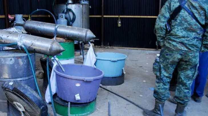 Desmantelan laboratorio de drogas en Ciudad Obregón
