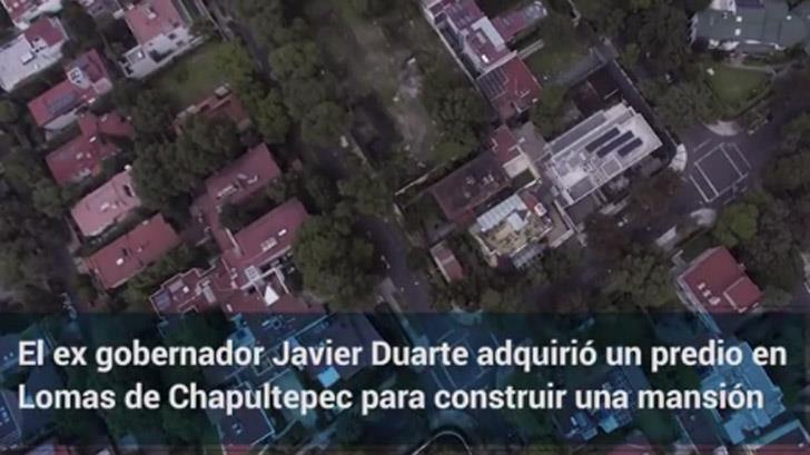 Dron capta terreno en Las Lomas donde Duarte quería su mansión