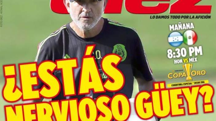Prensa de Honduras le dice a Osorio: ¿Estás nervioso güey?