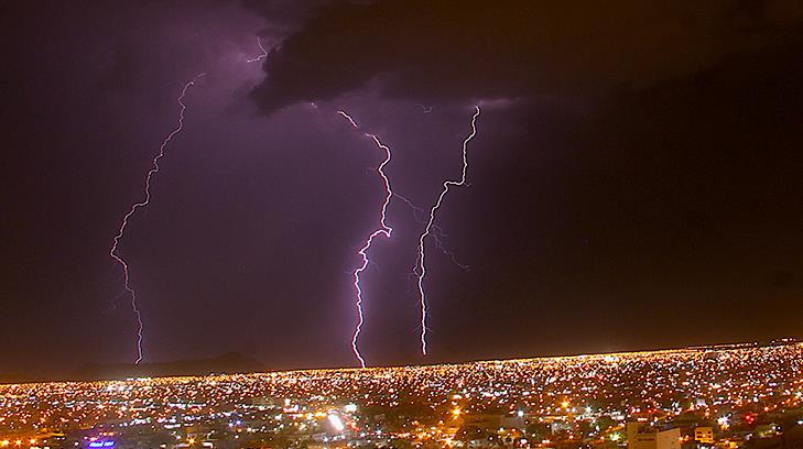 Tormenta eléctrica ingresará a Hermosillo en las próximas horas