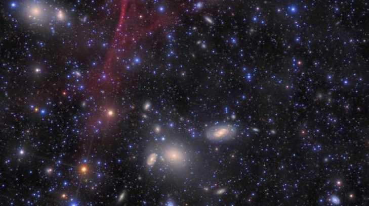 Astrónomos indios descubren cúmulo de galaxias
