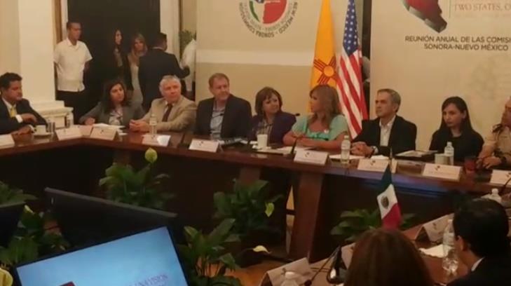 Sonora y Nuevo México firman convenio de cooperación en seguridad y educación