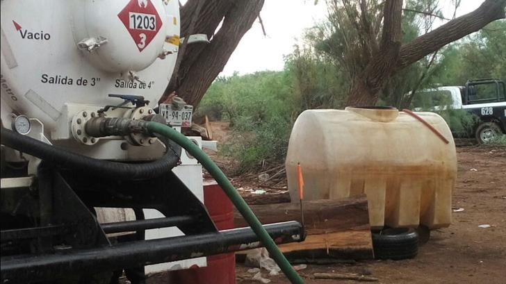 La PESP detiene a 5 personas en posesión de combustible en territorio Yaqui
