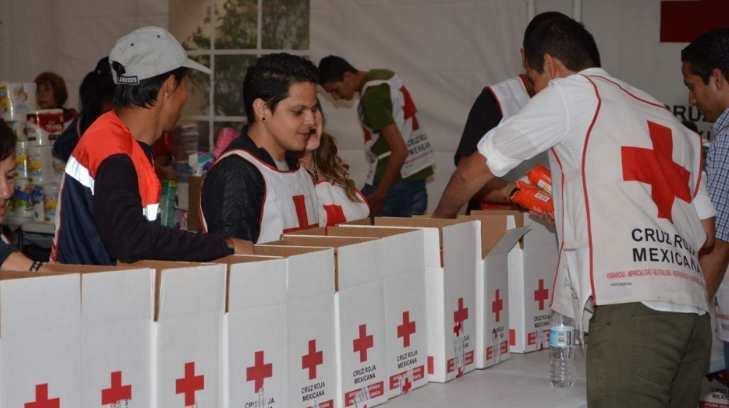 Cruz Roja activa centros de acopio para ayudar a los damnificados por el sismo