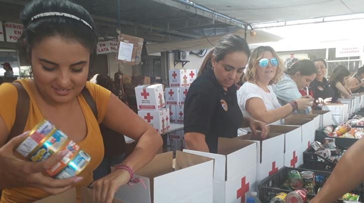 Cruz Roja ha enviado 192 toneladas de ayuda a damnificados por los sismos