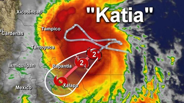 Desalojan a miles de veracruzanos de las zonas de riesgo ante la llegada de Katia