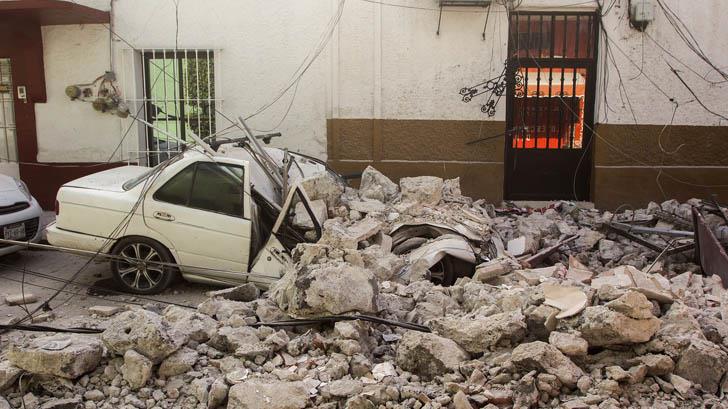Calculan 300 edificios afectados por sismo en la capital de Puebla