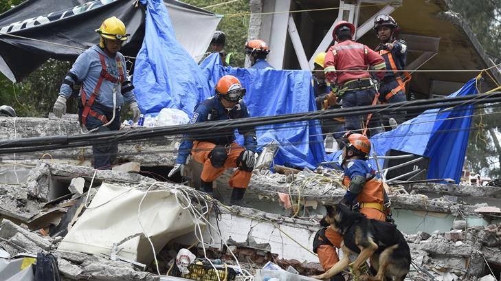 Suman 360 decesos en el país por sismo del 19 de septiembre
