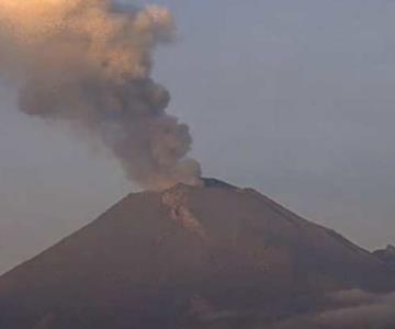 Suspenden clases en Puebla por actividad volcánica