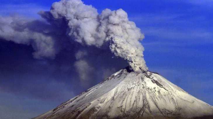 Popocatépetl registra 116 exhalaciones y dos sismos