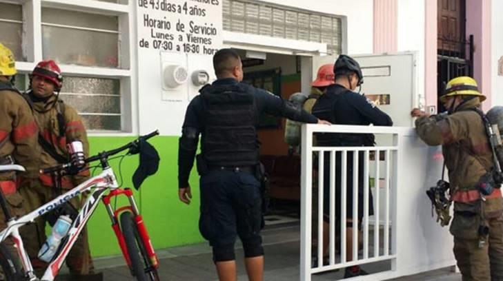 Desalojan a 30 personas en una guardería de Hidalgo por fuga de gas