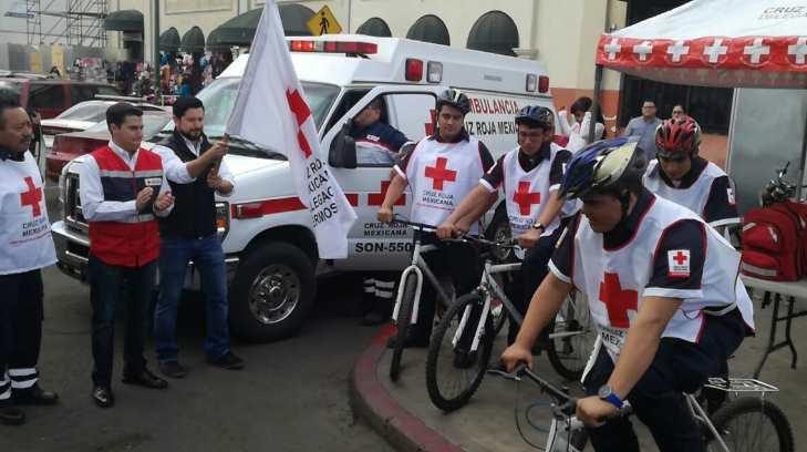 Cruz Roja mantendrá operativo en el centro de la ciudad hasta fin de año