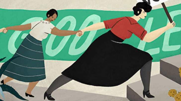 Google celebra a la mexicana defensora del voto femenino