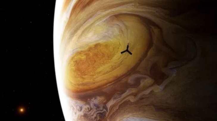 Mancha roja de Júpiter tiene casi una Tierra y media de ancho: NASA