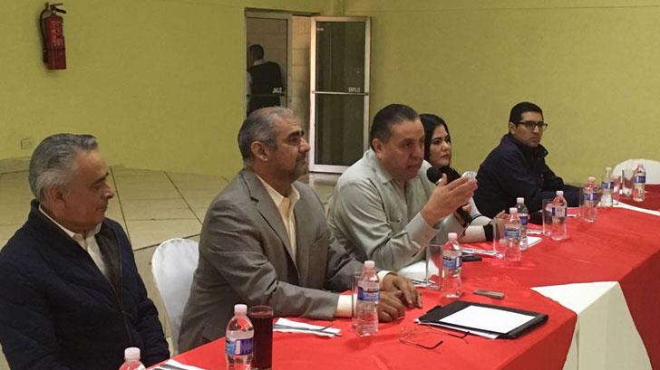 Dirigente del PRI en Sonora sostiene reunión con medios de comunicación