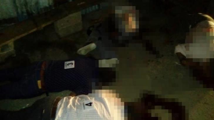 Sicarios ejecutan a 5 personas en un lavado de autos en Veracruz; dejan mensaje