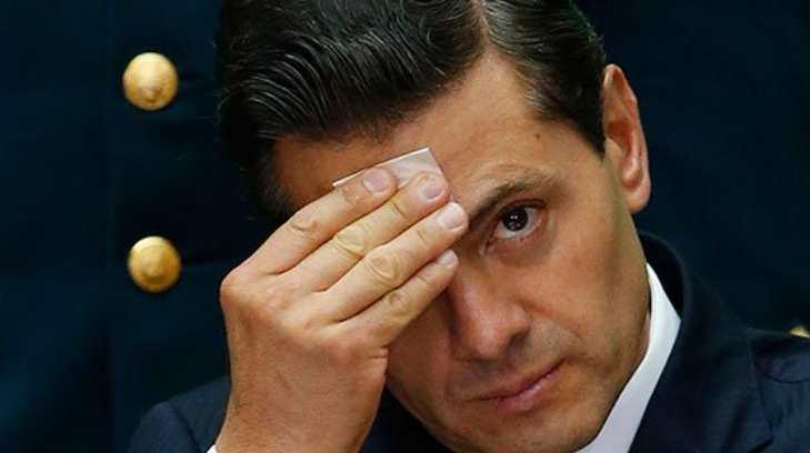 Enrique Peña Nieto y seis funcionarios más se recuperan de irritación en los ojos