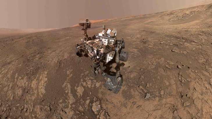 NASA comparte autorretrato del Curiosity en Marte
