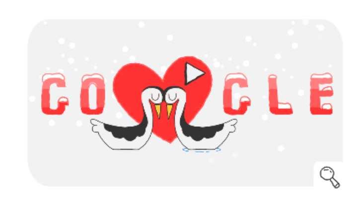También Google celebra al amor