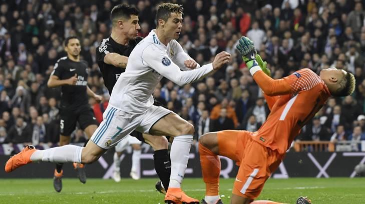 Real Madrid viene de atrás y remonta 3-1 al PSG en la Champions League