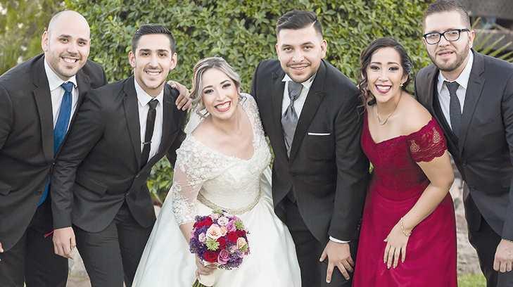 Jeanette Lucía y Luis Guillermo inician su vida matrimonial