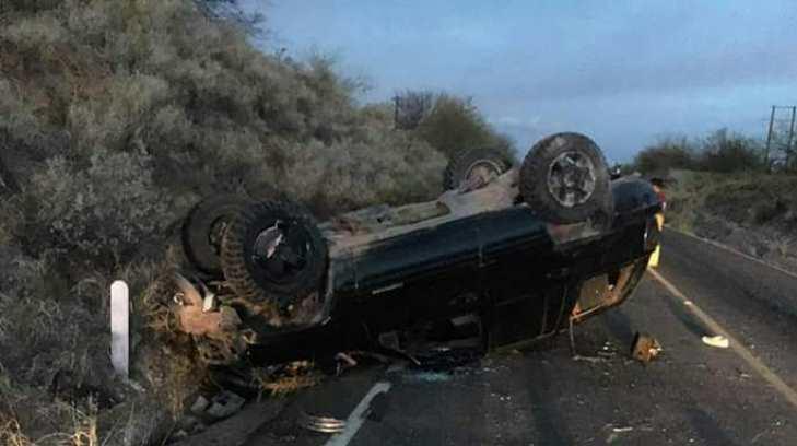 Tres personas mueren en un accidente carretero cerca de Baviácora