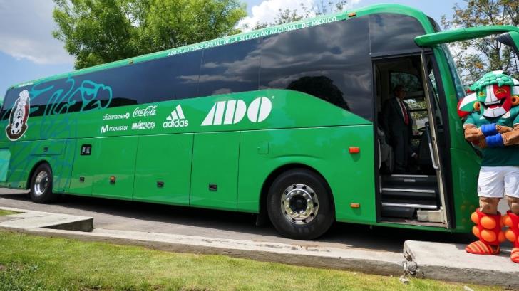 Presentan nuevo Autobús Oficial de Selección de México