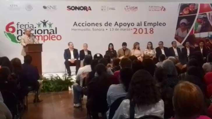 En dos años se han generado en Sonora 52 mil empleos: Horacio Valenzuela