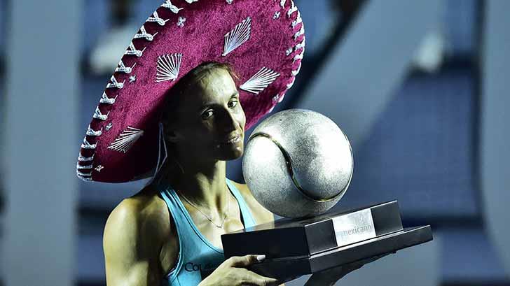 Lesia Tsurenko se corona bicampeona en el Abierto Mexicano de Tenis