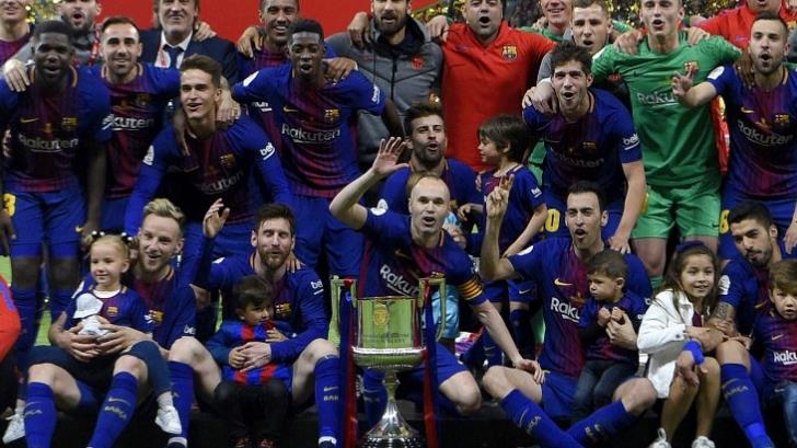 Barcelona apalea 5-0 al Sevilla y se corona tetracampeón de la Copa del Rey