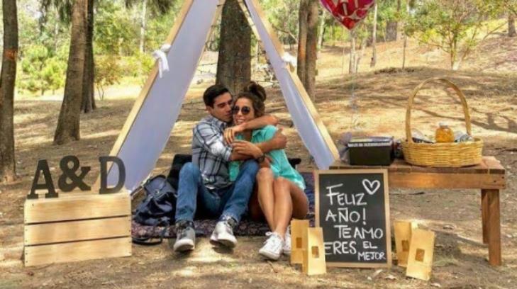 Daniel Corral y Antonieta Gaxiola celebraron su primer año de noviazgo