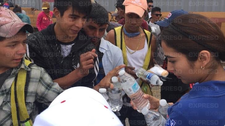 AUDIO | Caravana migrante recibe ayuda en su paso por Hermosillo