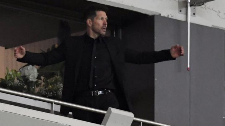 Diego Simeone es suspendido por la UEFA, se pierde la final de la Europa League