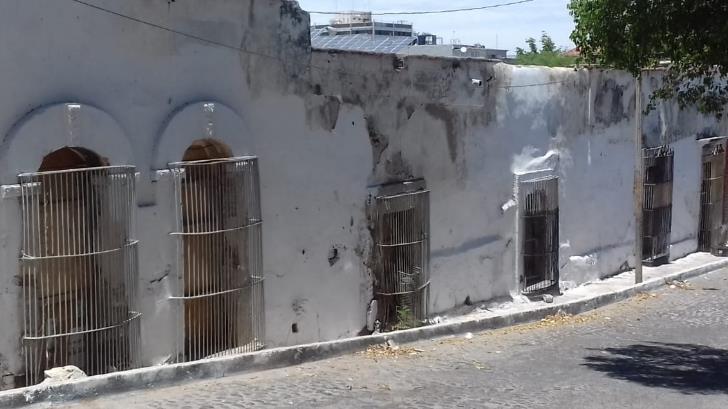 Edificios del Centro de Hermosillo en peligro de colapsar, ponen en peligro a transeúntes