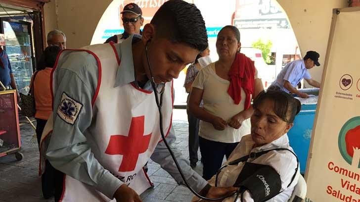 AUDIO | Cruz Roja da consultas gratuitas en Mercado Municipal de Navojoa